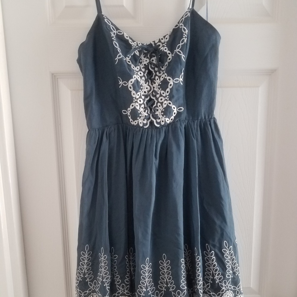Guess blue denim dress